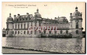 Old Postcard Chateau de Chantilly North Coast