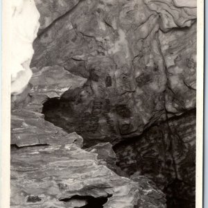 c1930s Hannibal, MO RPPC Mark Twain Cave Under The Cross LL Cook Real Photo A165