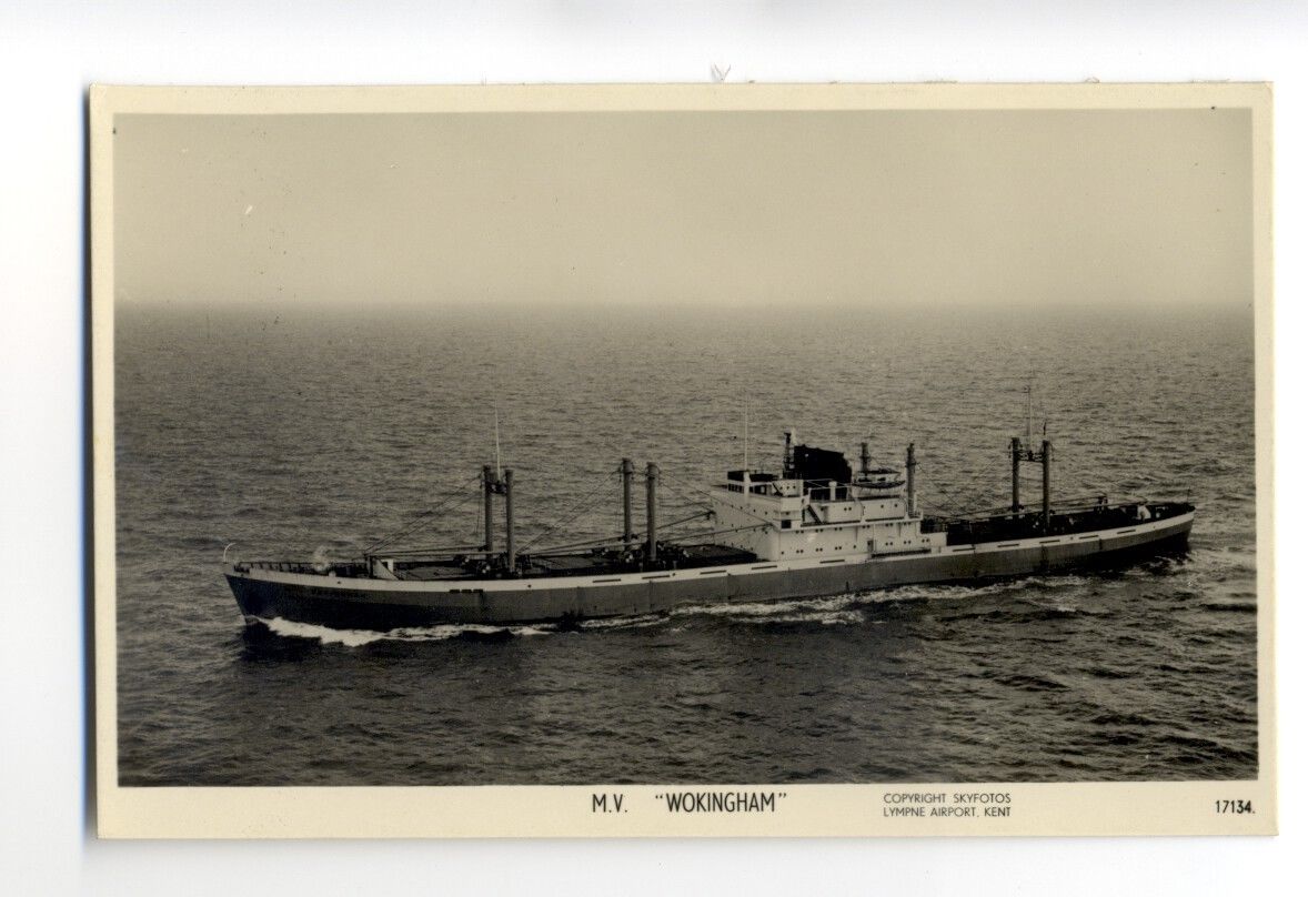 cb0811 - Watts Watts Line Cargo Ship - Wokingham , built 1953 ...