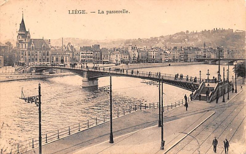 La Passerelle Liege Belgium 1928 