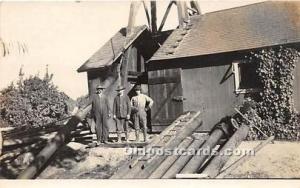 Real Photo People Working Oil Drillers, Pennsylvania Unused 