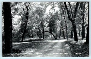 RPPC  STANTON, Missouri MO ~ LA JOLLA NATURAL FOREST ca 1940s  Postcard