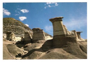 Hoodoos, Badlands, Drumheller, Alberta, Canada Post Prepaid Postal Stationery