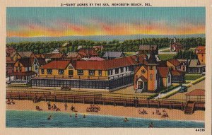 Postcard Sait Agnes by the Sea Rehoboth Beach DE