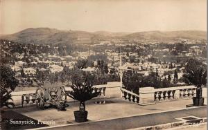 Pretoria South Africa Sunnyside Cannon Real Photo Antique Postcard (J34568)