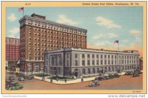 West Virginia Huntington Post Office Curteich