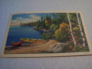 \Along The Shore\ //  Unused Postcard