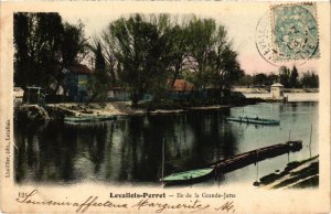 CPA Levallois Perret Ile de la Grande Jatte (1311078)