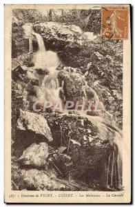 Old Postcard From Around The Vichy Cusset Malavaux Cascade