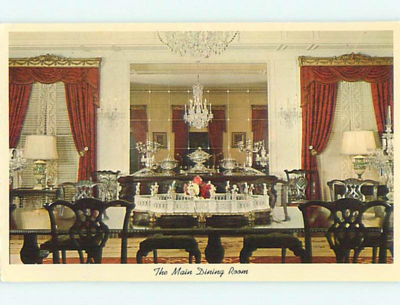 Pre-1980 BELLINGRATH GARDENS DINING ROOM Theodore - Mobile Alabama AL v7758