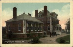 Portsmouth NH Cottage Hospital c1910 Postcard