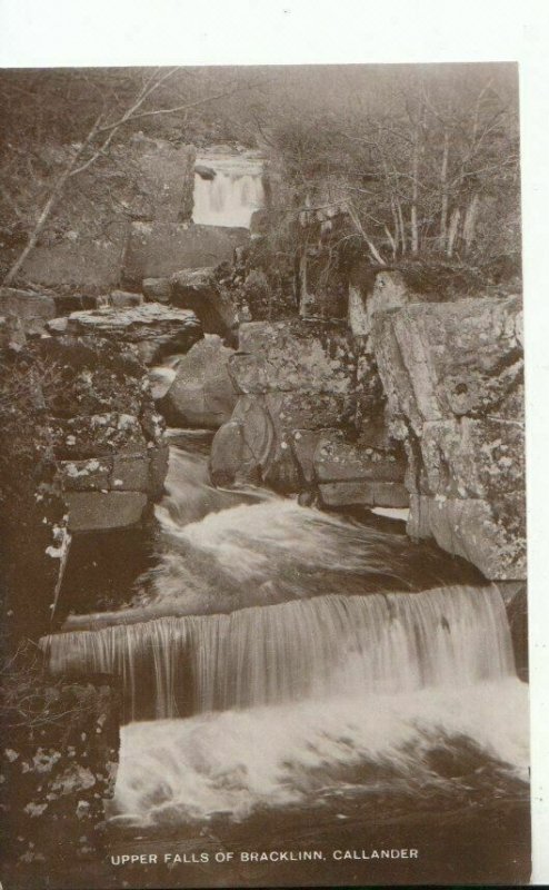 Scotland Postcard - Upper Falls of Bracklinn, Callander, Perthshire - Ref 12314A