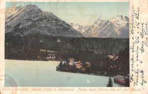 Csorba See Slovakia Basyaval Bastei Csorbatol Antique Postcard J59772