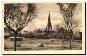 Old Postcard Saint Pair sur Mer The Church