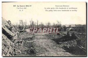 Postcard Old 1914 War 17 Chaulnes Somme
