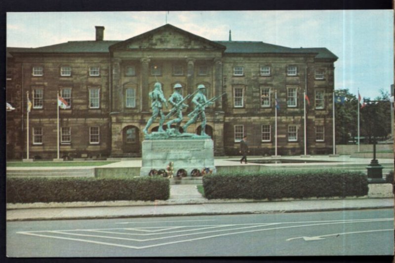 Prince Edward Island CHARLOTTETOWN War Memorial 1914-1918 Great War - Chrome