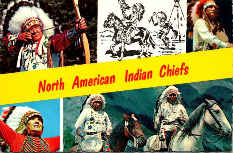 North American Indian Chiefs Multi View