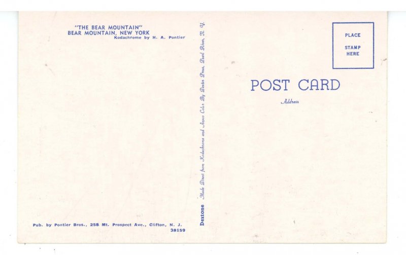 NY - Bear Mountain Park. The Bear Mountain