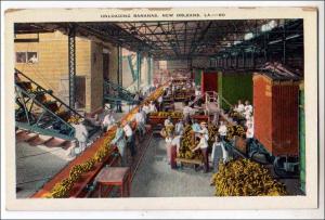 Unloading Bananas, New Orleans LA