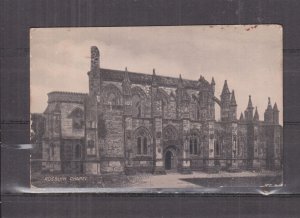 SCOTLAND, ROSSLYN CHAPEL, 1917 ppc., unused.