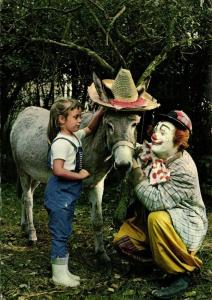 Dutch Television Series PIPO DE CLOWN, Actor Cor Witschge (1968) W. Meuldijk (1)