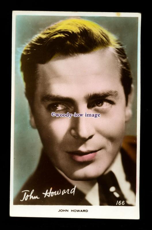 b6492 - Film Actor - John Howard - Art Photo No.166 - postcard