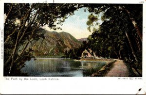 Scotland Loch Katrine The Path By The Loch 1907