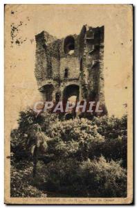 Postcard Old Saint Brieuc Cesson Tower