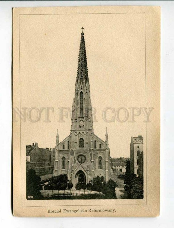 402890 POLAND WARSZAWA Roman catholic church Vintage poster