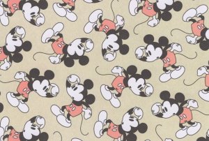 Mickey Mouse Lost Puzzled Kaleidoscope Walt Disney Postcard