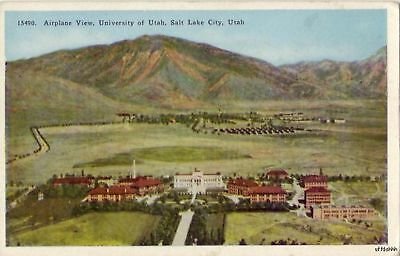 AIRPLANE VIEW SALT LAKE CITY UNIVERSITY OF UTAH