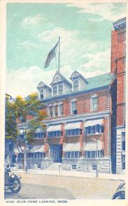 Lansing Michigan Elks Home Antique Postcard (J33073)