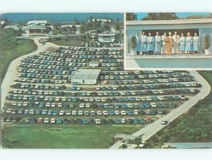 Pre-1980 OLD CARS AT DRIVE-IN CHURCH Daytona Beach FL W6250