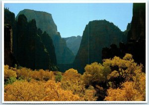 The Great White Throne and Angels Landing - Zion National Park - Utah 