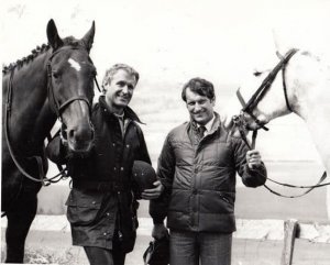 Bob Champion Horse Racing Champion Jockey Busmans Holiday Ireland TV Press Photo