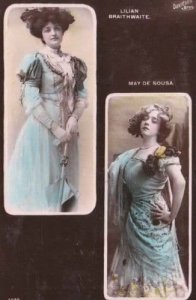 Lilian Braithwaite May De Sousa Rare Postcard