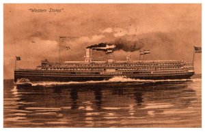 Cruise Steamer  Western States D&C Navigation Co.