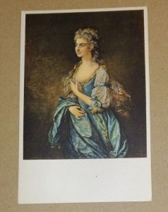 VINT. UNUSED POSTCARD - LADY RODNEY BY THOMAS GAINSBOROUGH