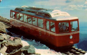 Colorado Springs, Colorado - Streamline Cog Train - Top of Pikes Peak - in 1982