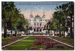 Old Postcard Monte Carlo the