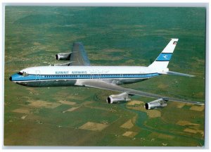 Kuwait Postcard Kuwait Airways Boeing 707-320 (9K ACJ) c1950's Unposted