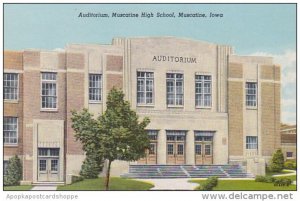 Iowa Muscatine Auditorium Muscatine High School