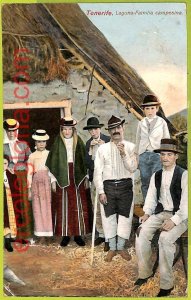 4515 - SPAIN - VINTAGE POSTCARD - Tenerife - Costume-