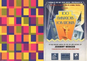 Too Marvelous For Words Johnny Mercer 2x Theatre Programme TPHB