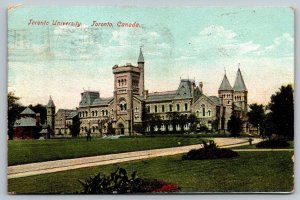 1907  Toronto  University  Canada   Postcard