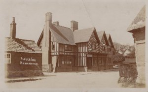 Plough Inn Pub Normanton Warwickshire Old Real Photo Postcard