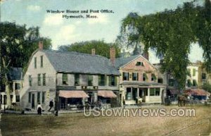 Winslow House & Post Office - Plymouth, Massachusetts MA