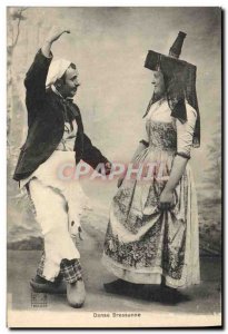 Postcard Old Bressane Folklore Dance