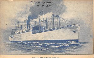 U S M S Southen Cross Sep 4th, 1924 Munson Steamship Line Ship 