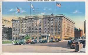 Copley Plaza Hotel - Copley Square - Boston MA, Massachusetts - pm 1941 - WB